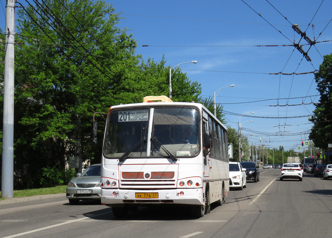 Краснодарский край, ПАЗ-320402-05 № АК 774 23