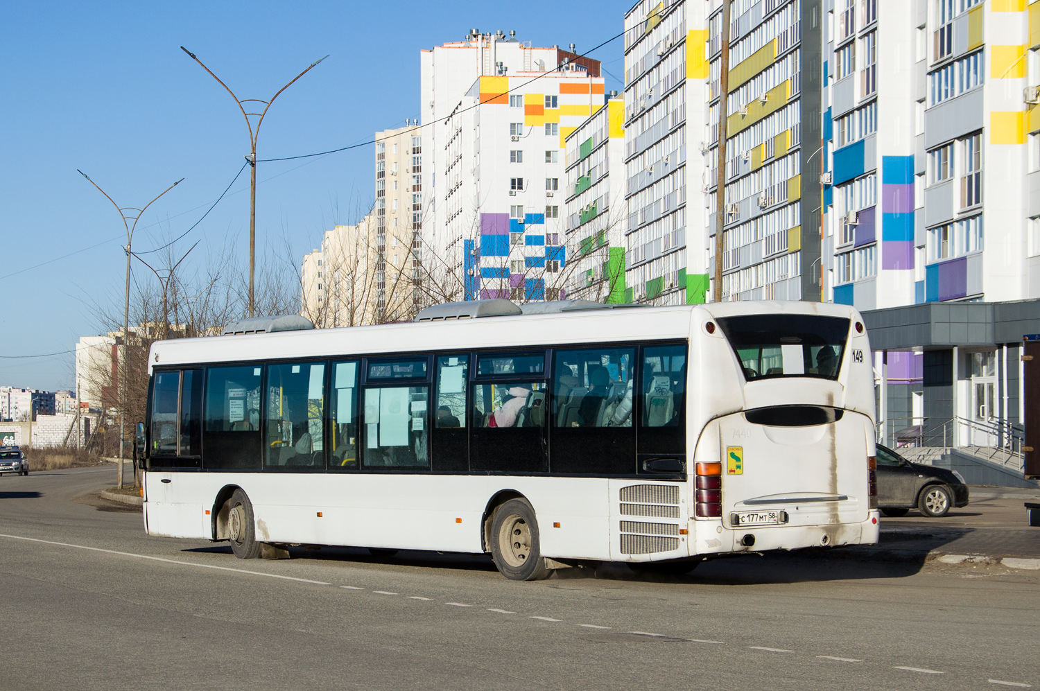 Пензенская область, Scania OmniLink I (Скания-Питер) № С 177 МТ 58