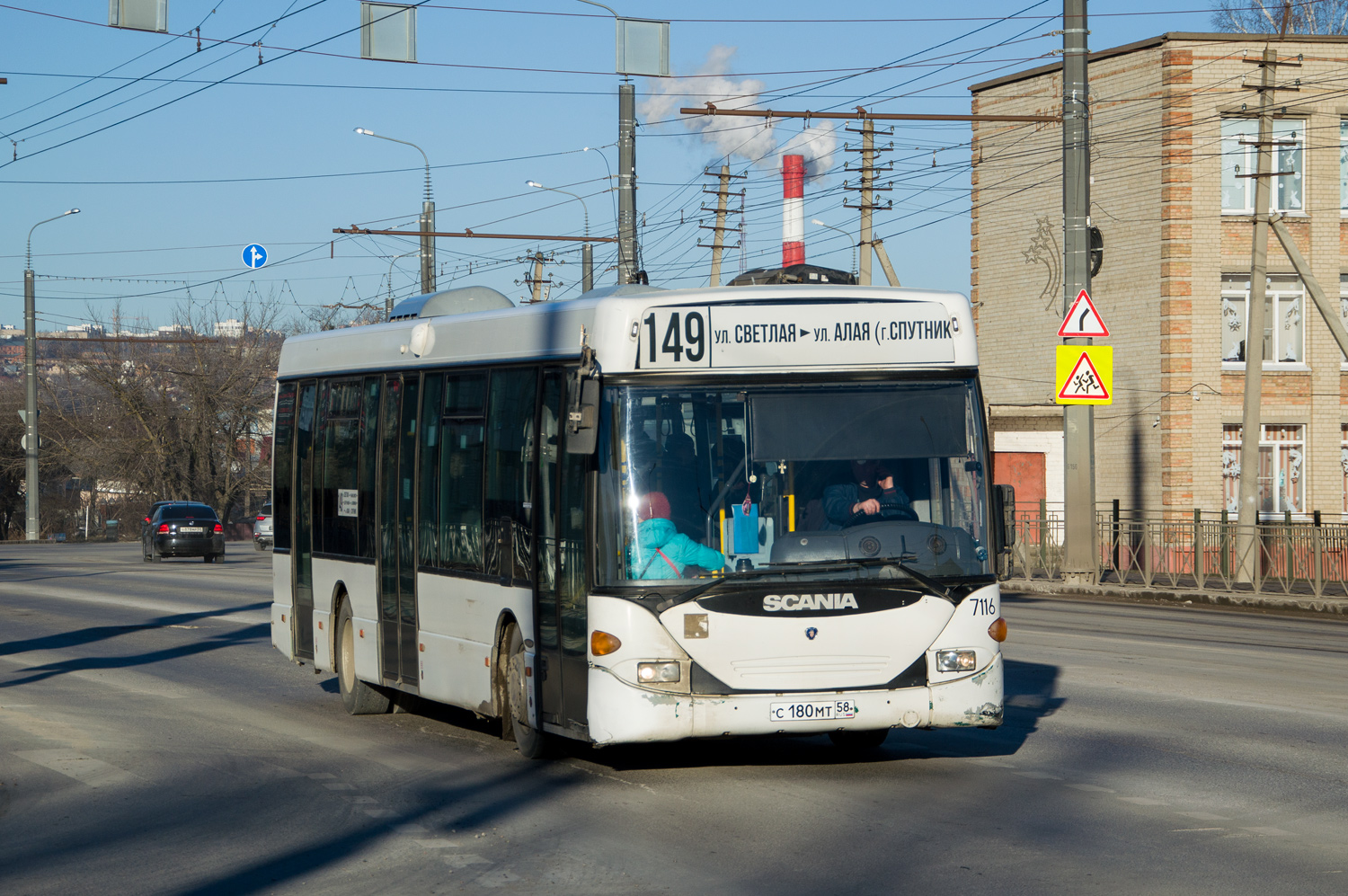 Пензенская область, Scania OmniLink I (Скания-Питер) № С 180 МТ 58