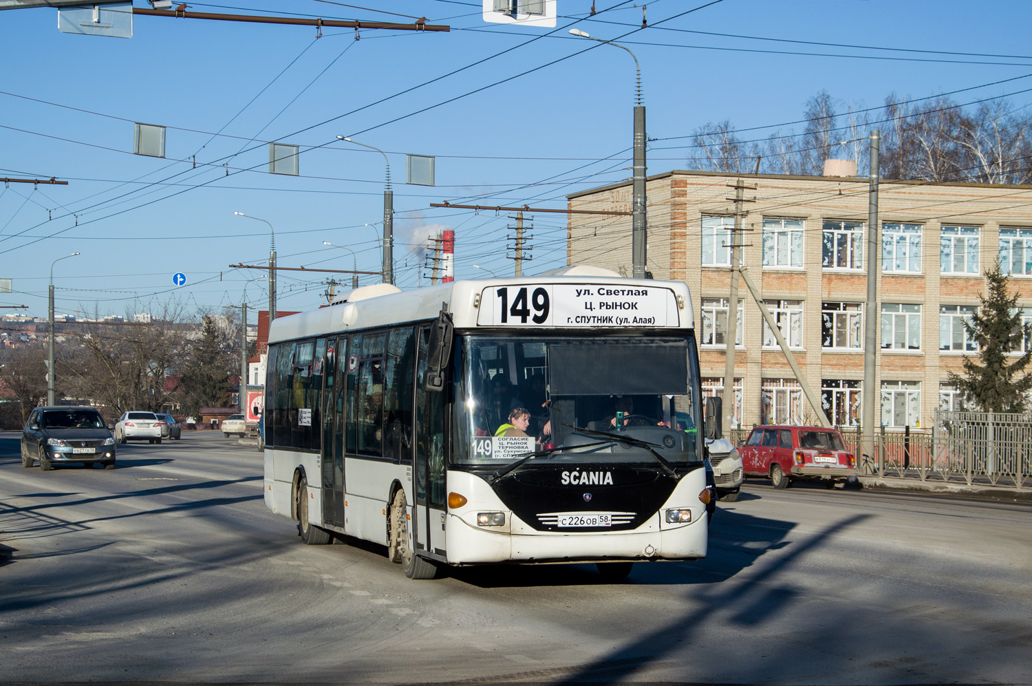 Пензенская область, Scania OmniLink I (Скания-Питер) № С 226 ОВ 58