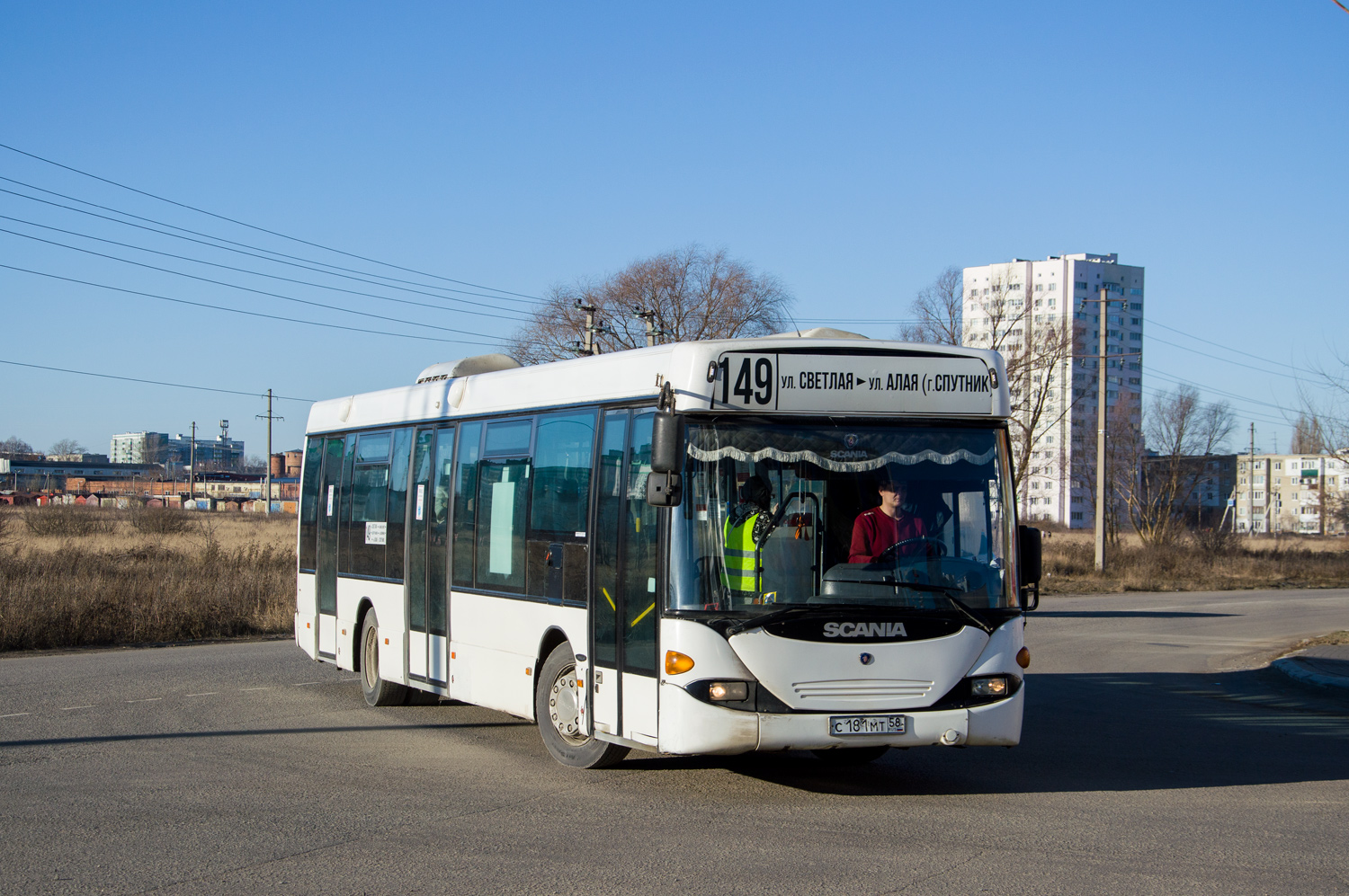 Пензенская область, Scania OmniLink I (Скания-Питер) № С 181 МТ 58