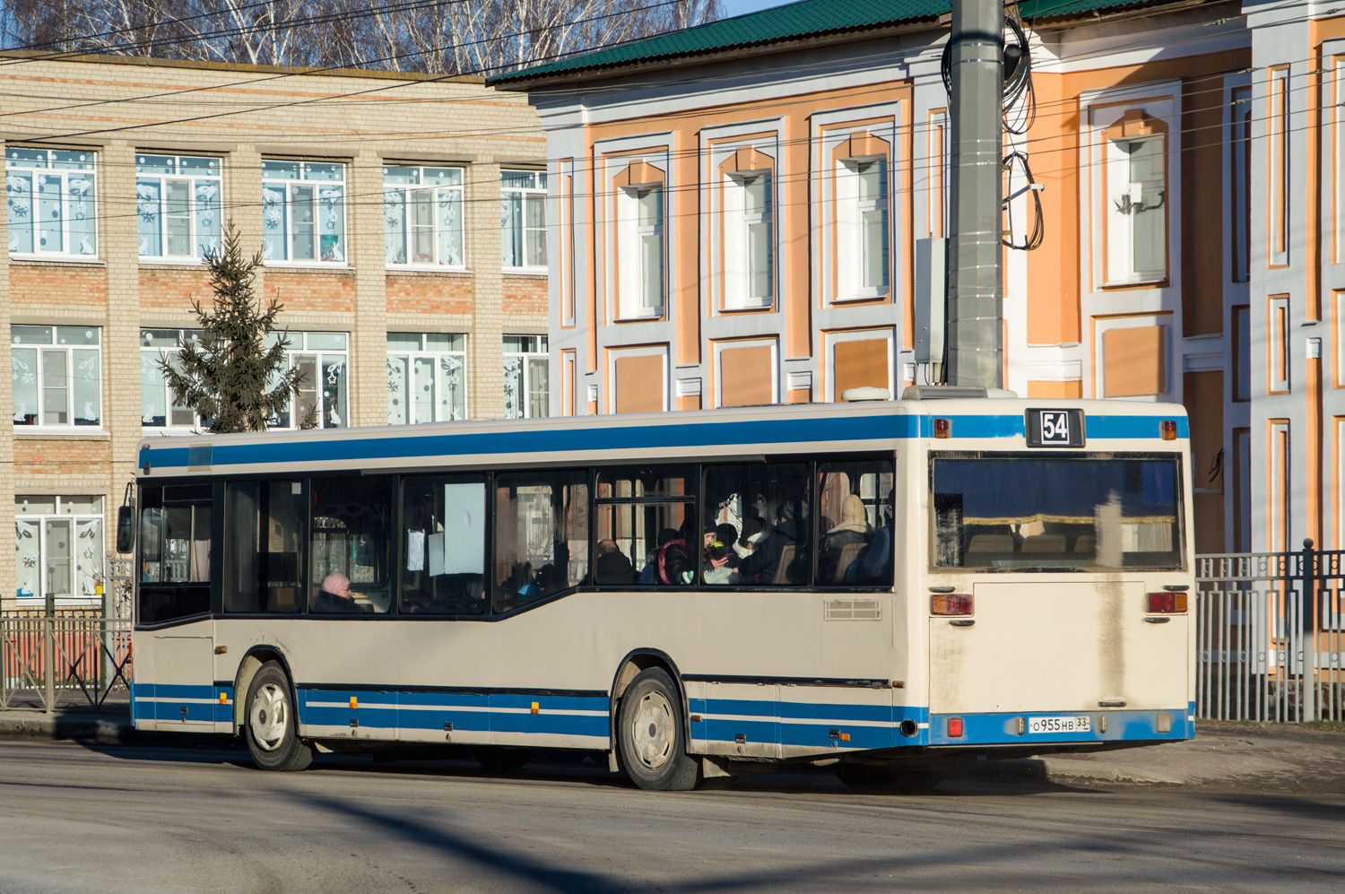 Пензенская область, Mercedes-Benz O405N2 № О 955 НВ 33