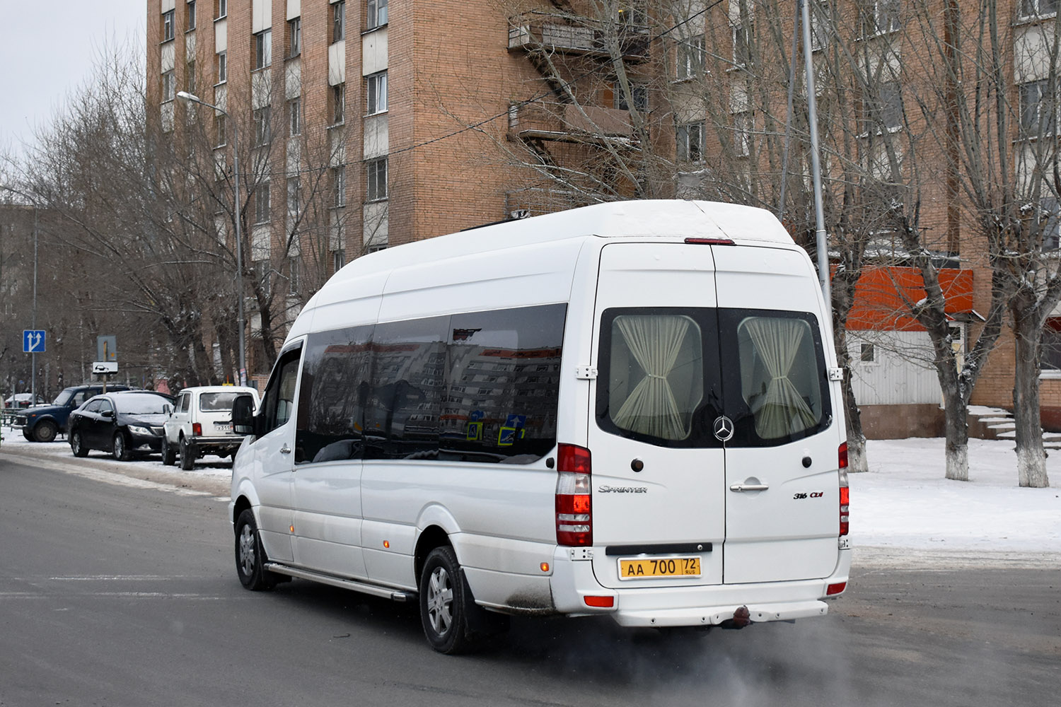 Тюменская область, Mercedes-Benz Sprinter W906 316CDI № АА 700 72