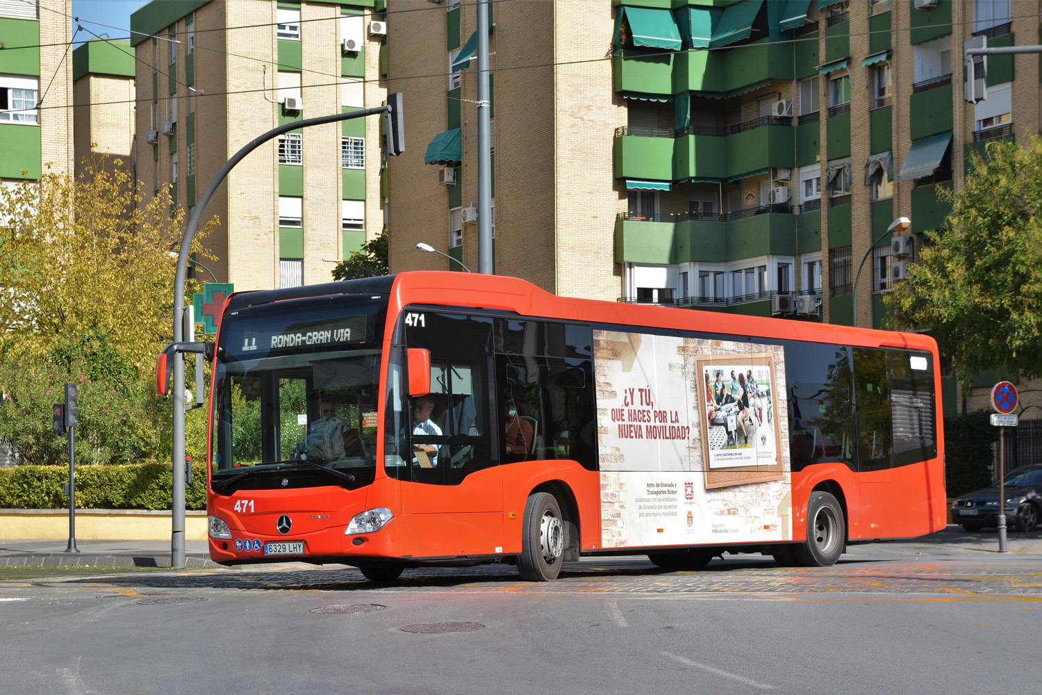 Испания, Mercedes-Benz Citaro C2 hybrid № 471