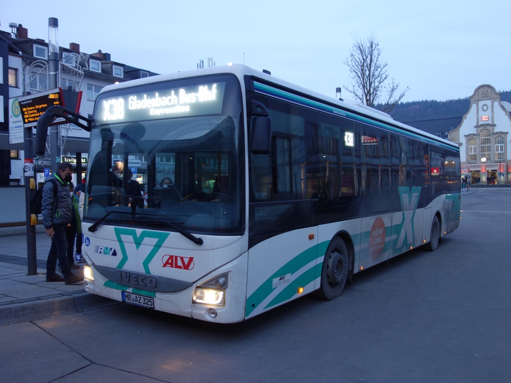 Гессен, IVECO Crossway LE 12M № MR-AZ 325