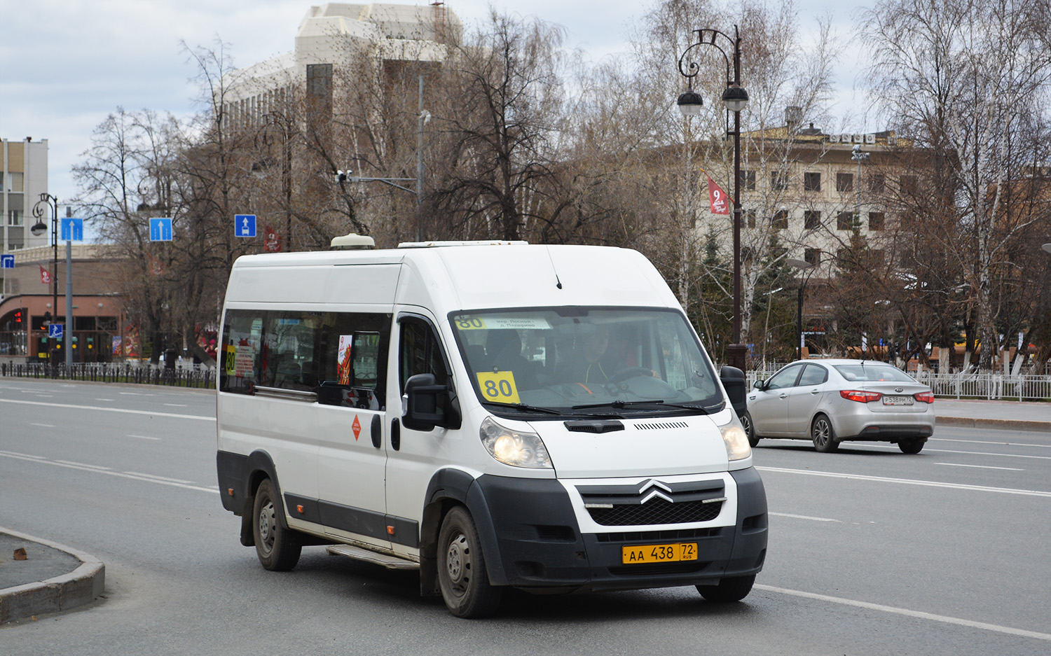 Тюменская область, Авто Вектор 454222 (Citroёn Jumper) № АА 438 72