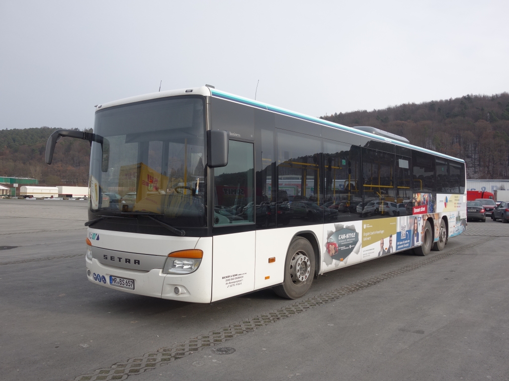 Гессен, Setra S418LE business № MR-BS 657
