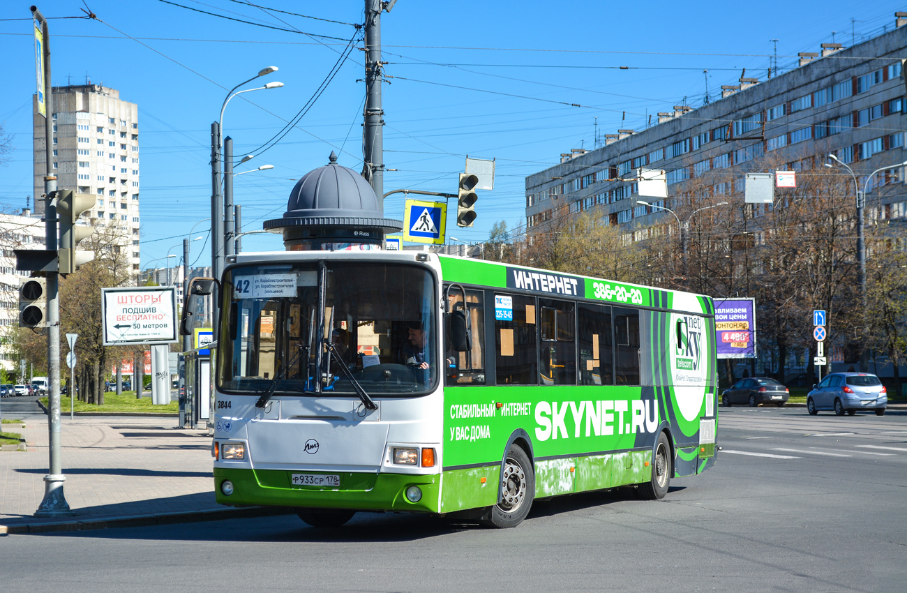 Санкт-Петербург, ЛиАЗ-5293.60 № 3844