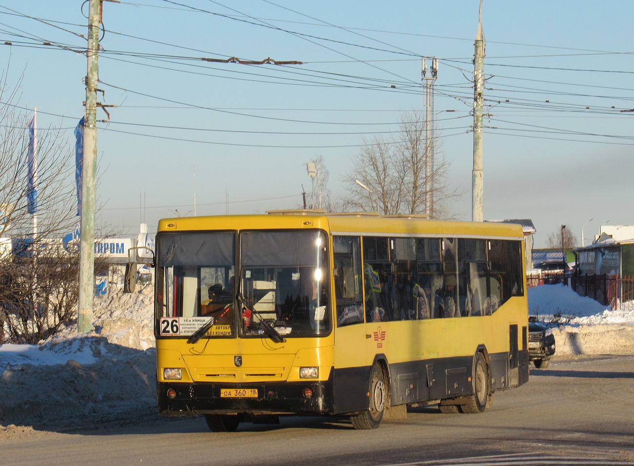 Удмуртия, НефАЗ-5299-20-32 № ОА 360 18