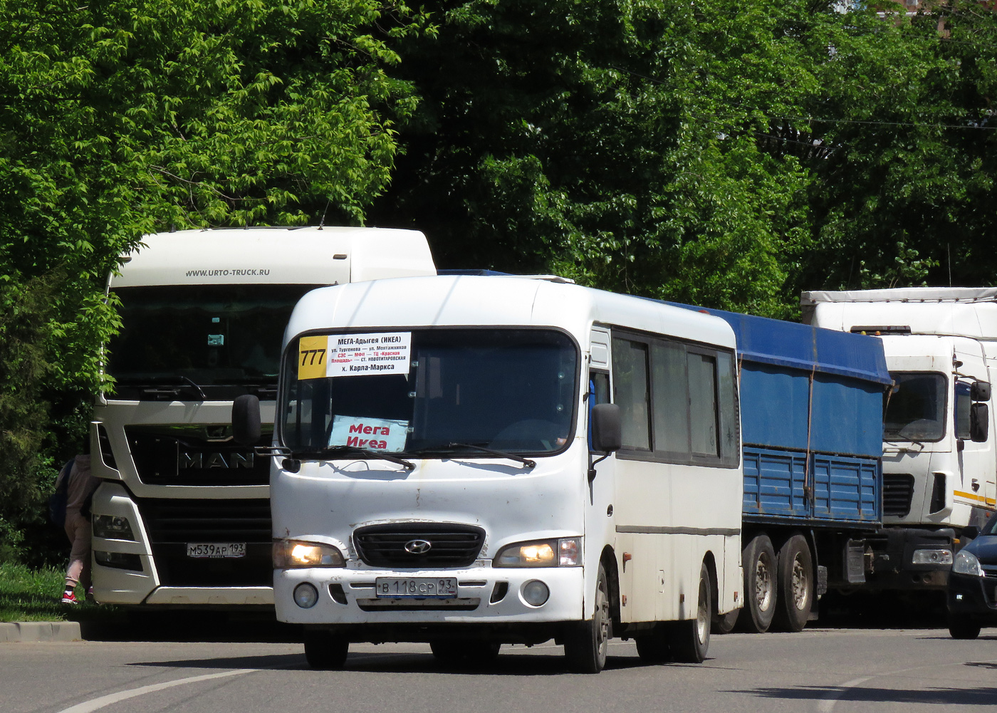 Краснодарский край, Hyundai County LWB C11 (ТагАЗ) № В 118 СР 93