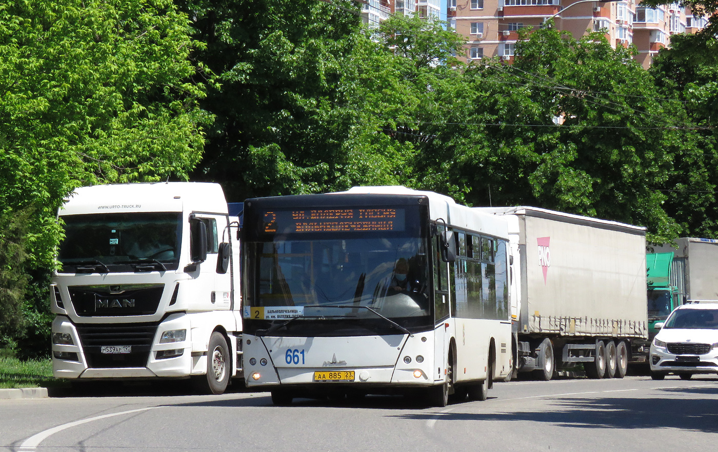 Kraj Krasnodarski, MAZ-206.086 Nr 661