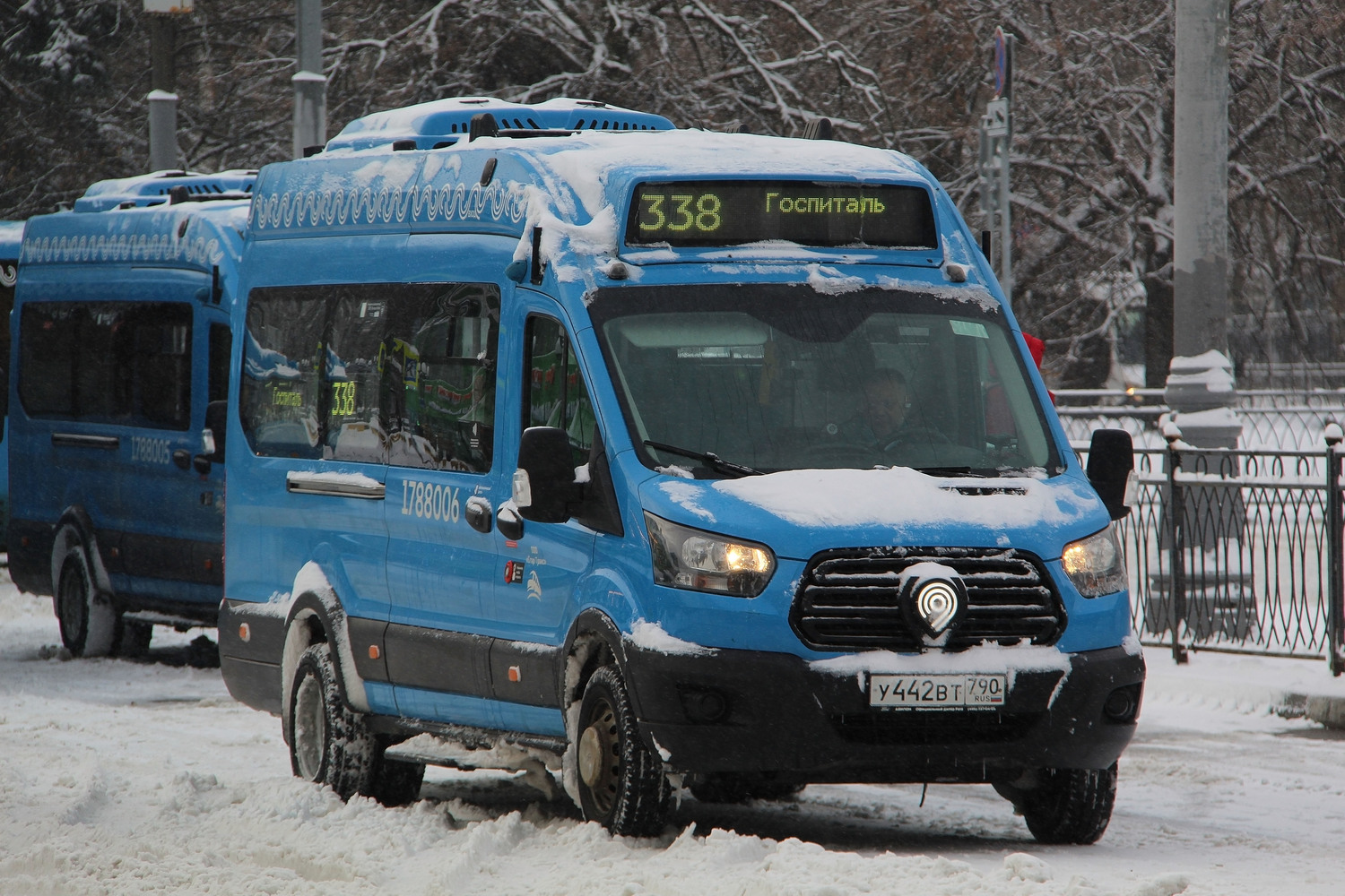 Москва, Нижегородец-222708 (Ford Transit FBD) № 1788006