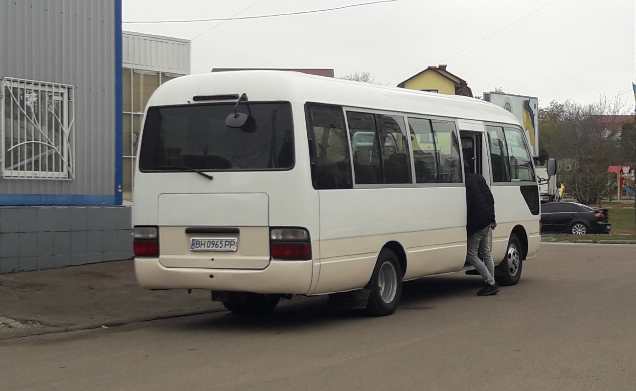 Одесская область, Toyota Coaster HZB50L № BH 0965 PP