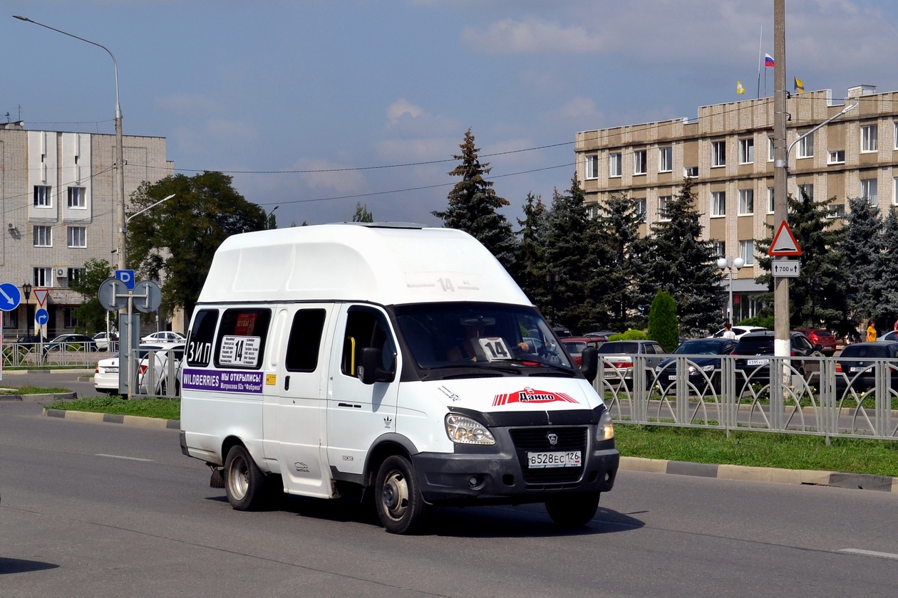 Stavropol Krai, Luidor-225000 (GAZ-322133) Nr. В 528 ЕС 126