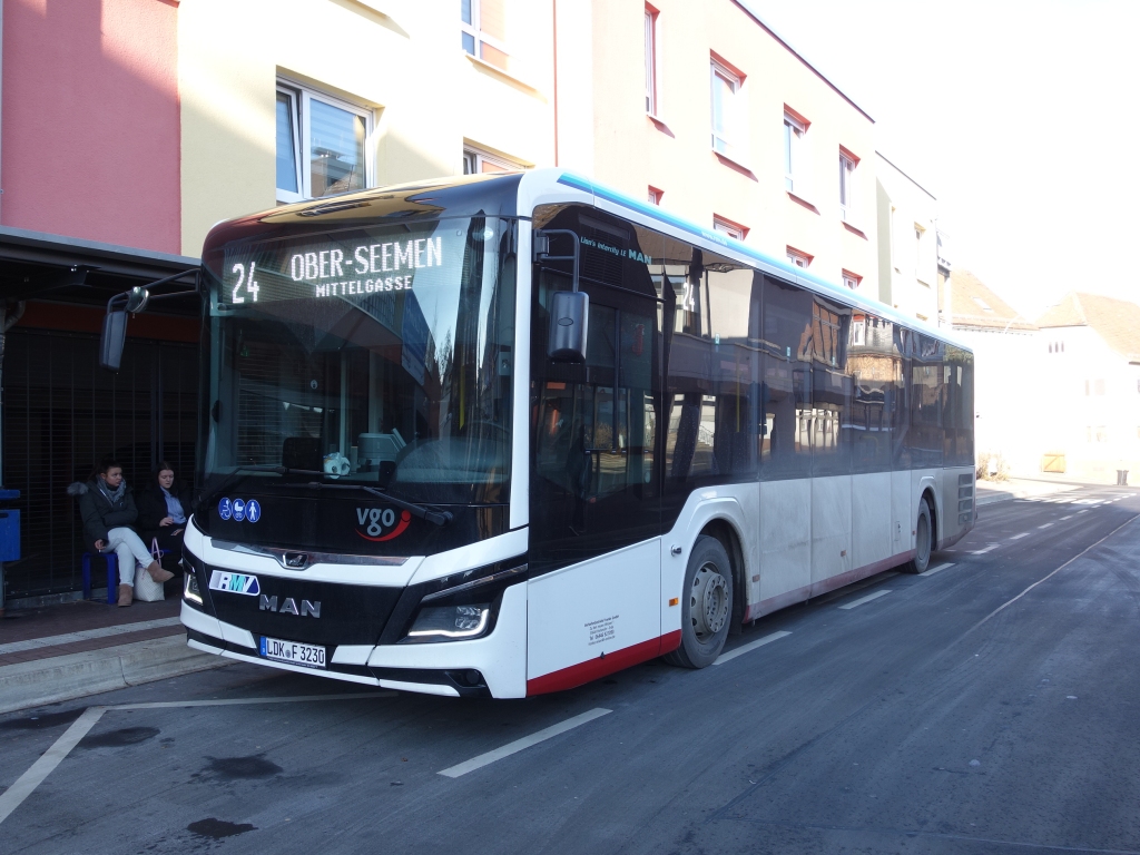 Гессен, MAN 42C Lion's Intercity LE 12 LEÜ330 № LDK-F 3230