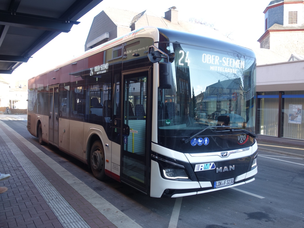 Гессен, MAN 42C Lion's Intercity LE 12 LEÜ330 № LDK-F 3230
