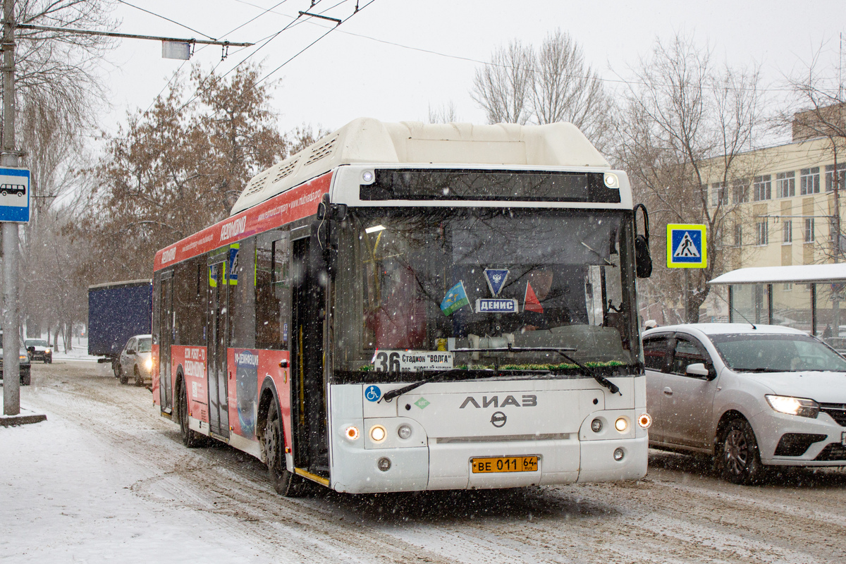 Саратовская область, ЛиАЗ-5292.67 (CNG) № ВЕ 011 64