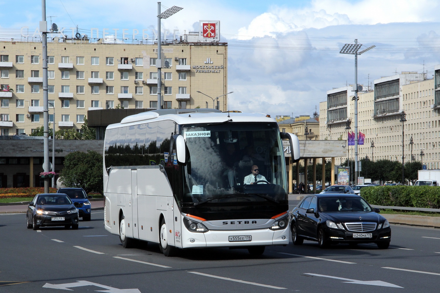 Санкт-Петербург, Setra S515HD (Russland) № Х 555 ЕЕ 178 Санкт-Петербург, Setra S515HD (Russland) № Х 555 ЕЕ 178