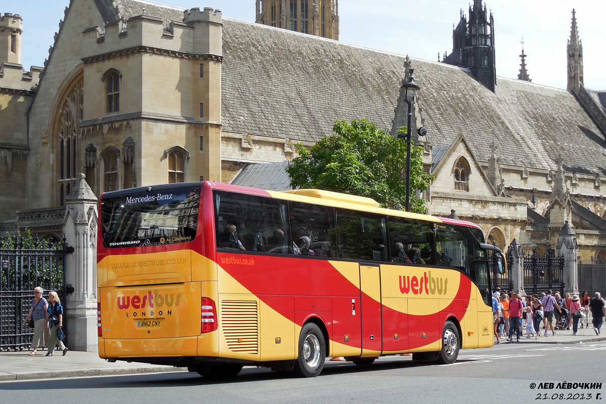 Великобритания, Mercedes-Benz Tourismo II RL 15RHD № 148