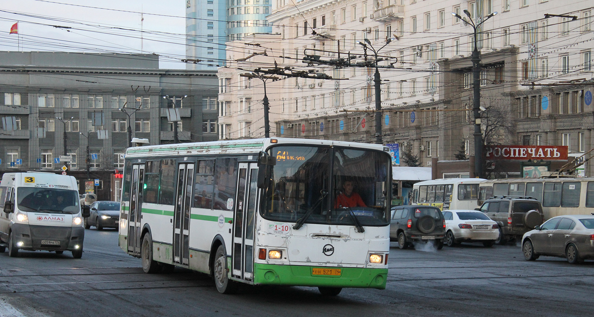 Челябинская область, ЛиАЗ-5256.53 № 1-10