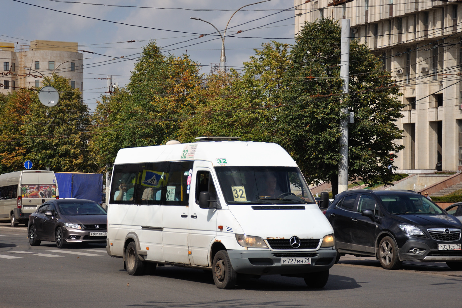 Тульская область, 904.663 (Mercedes-Benz Sprinter 413CDI) № М 727 МН 71