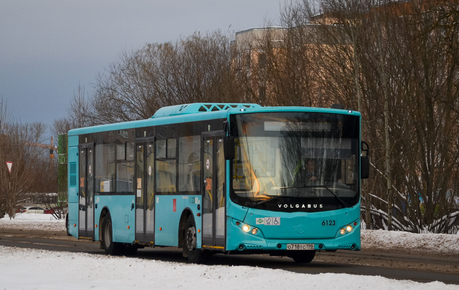 Санкт-Петербург, Volgabus-5270.G2 (LNG) № 6123