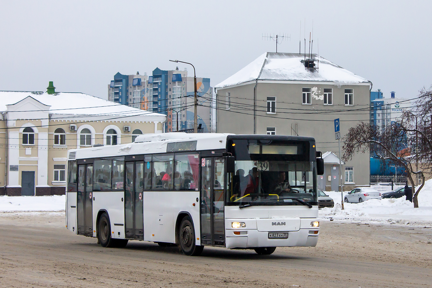 Вологодская область, MAN A74 Lion's Classic SL283 № К 823 ХН 35