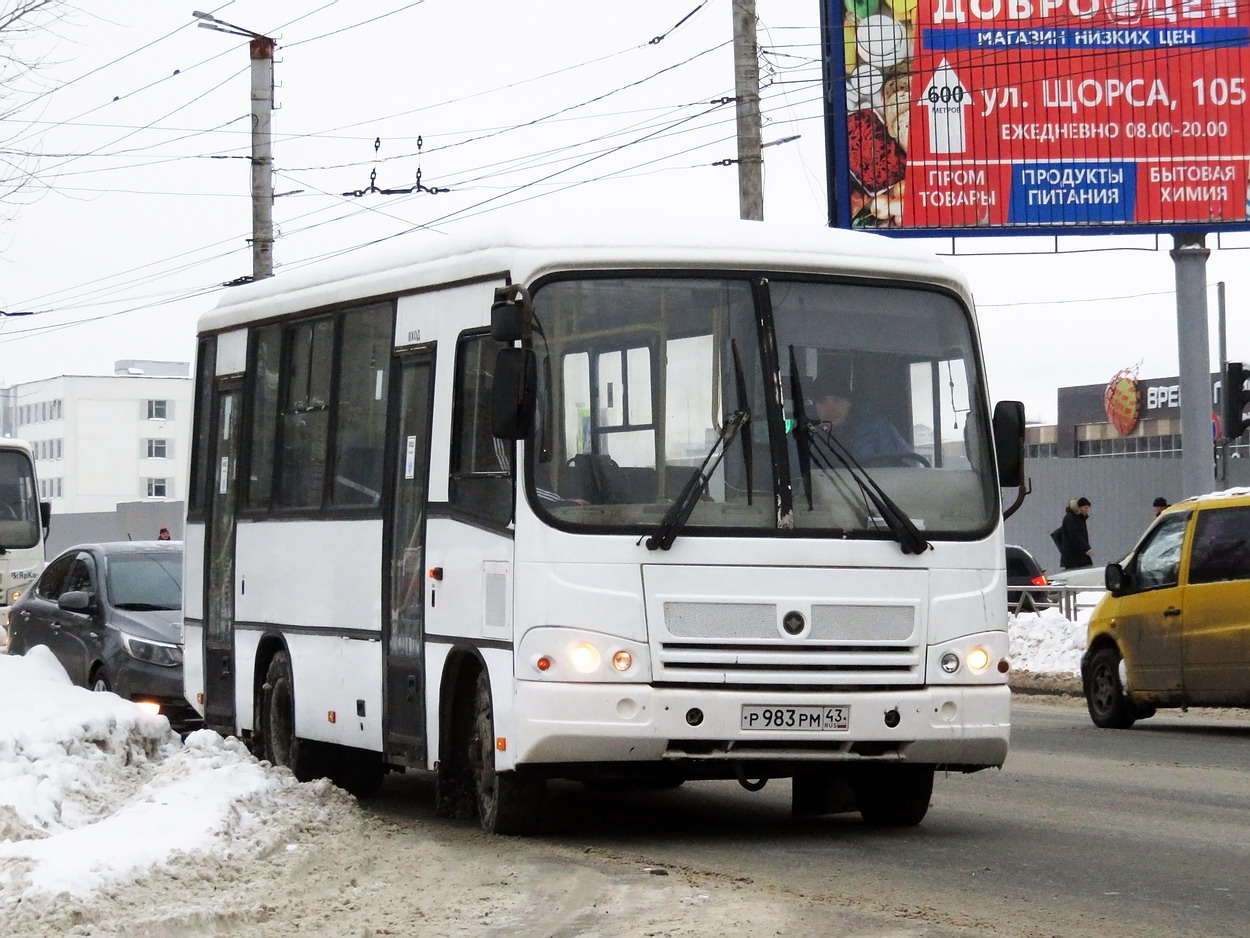 Кировская область, ПАЗ-320402-05 № Р 983 РМ 43