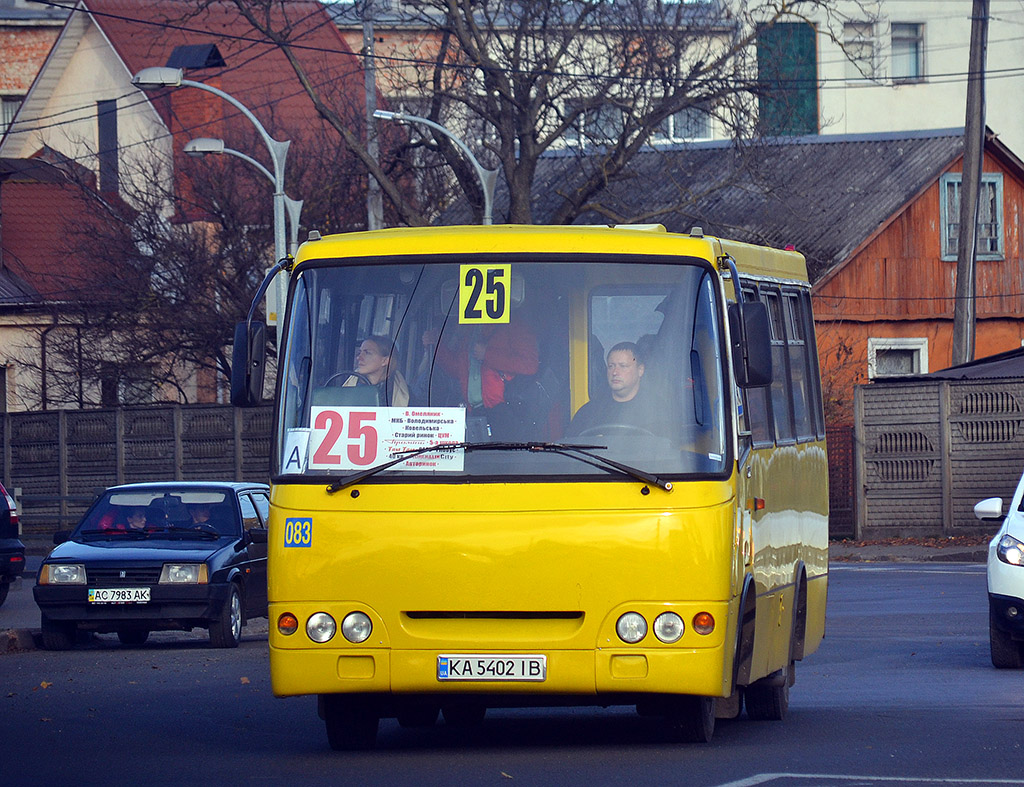 Валынская вобласць, Богдан А092 (Y99-C39) № KA 5402 IB