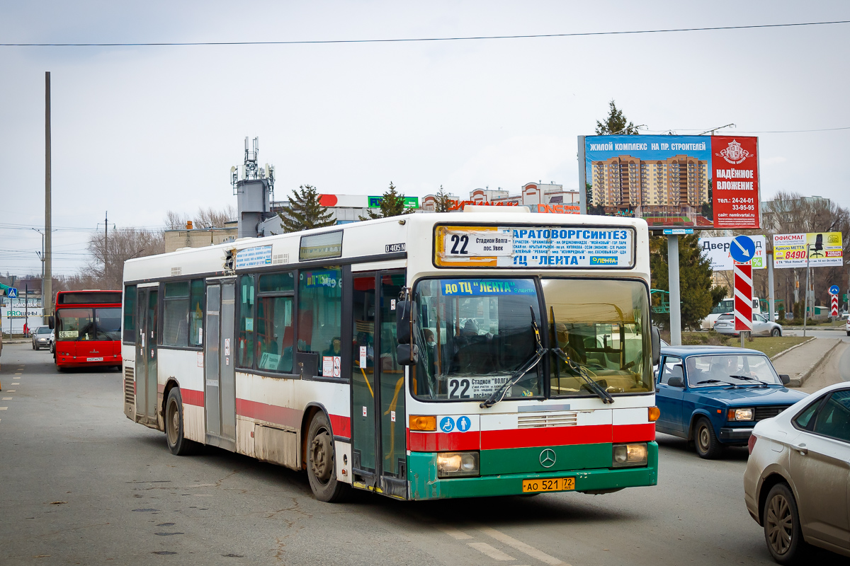 Саратовская область, Mercedes-Benz O405N2 № АО 521 72