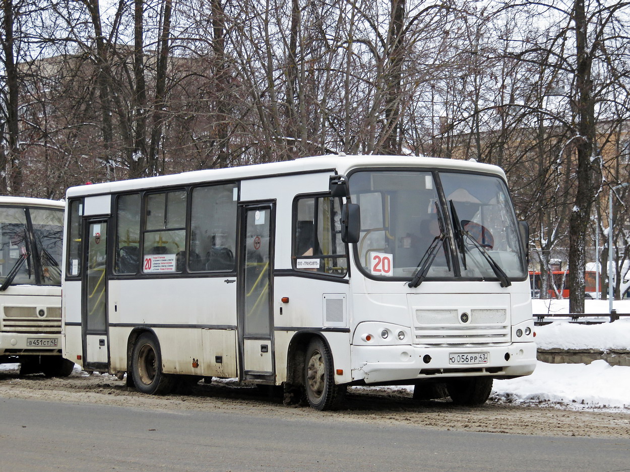 Кировская область, ПАЗ-320402-05 № О 056 РР 43