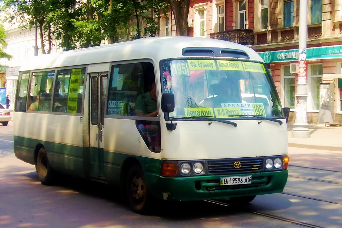 Одесская область, Toyota Coaster HZB50 № BH 9596 AX