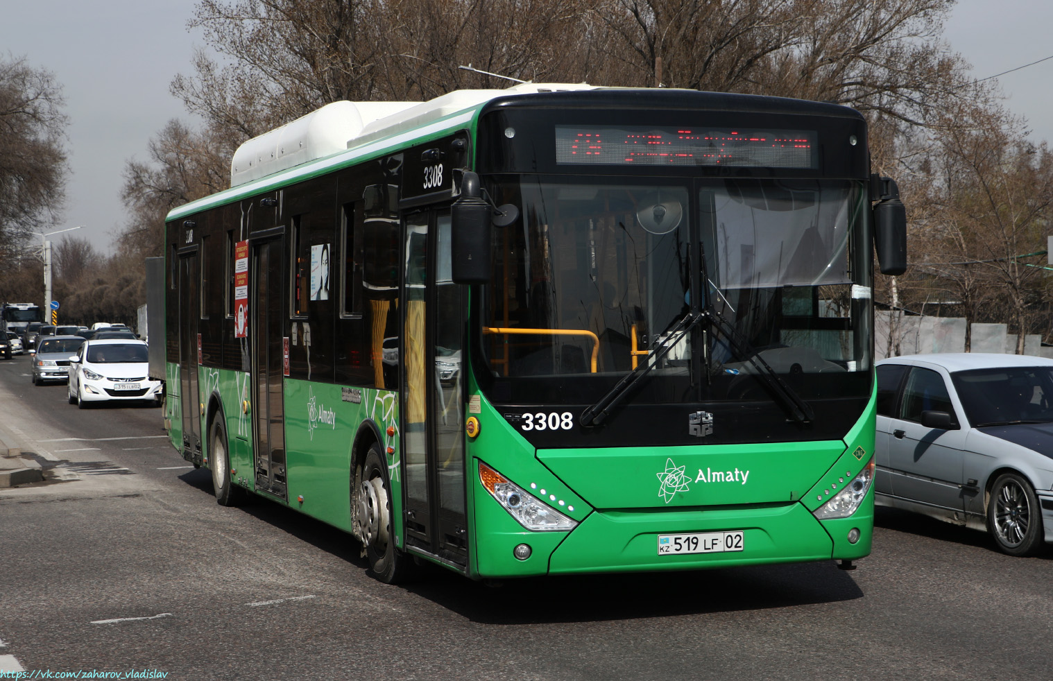 Алматы, Zhong Tong LCK6125HGAN № 3308