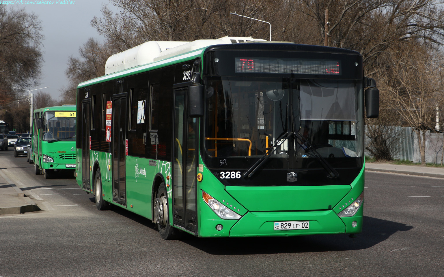 Алматы, Zhong Tong LCK6125HGAN № 3286