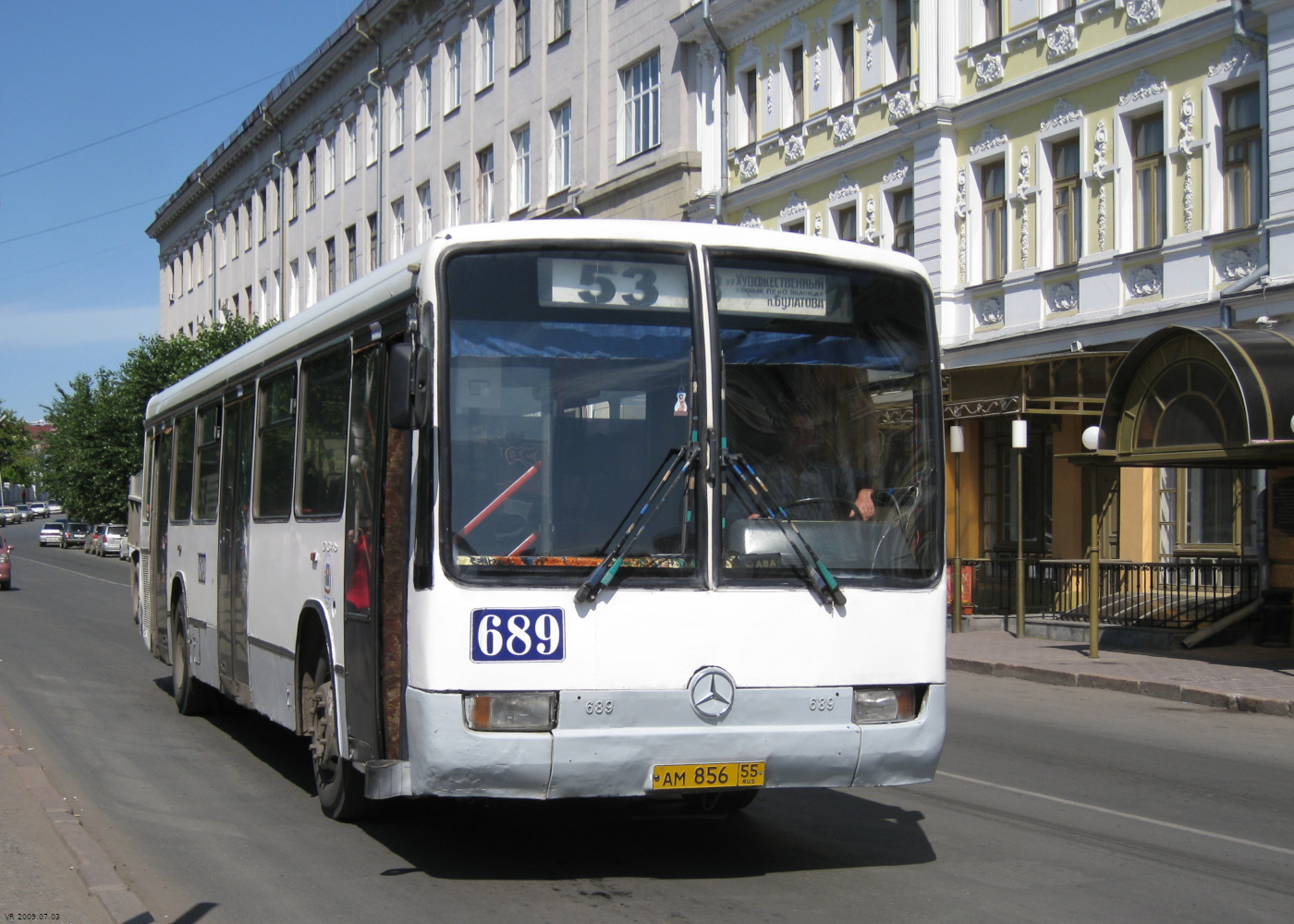 Omsk region, Mercedes-Benz O345 # 689