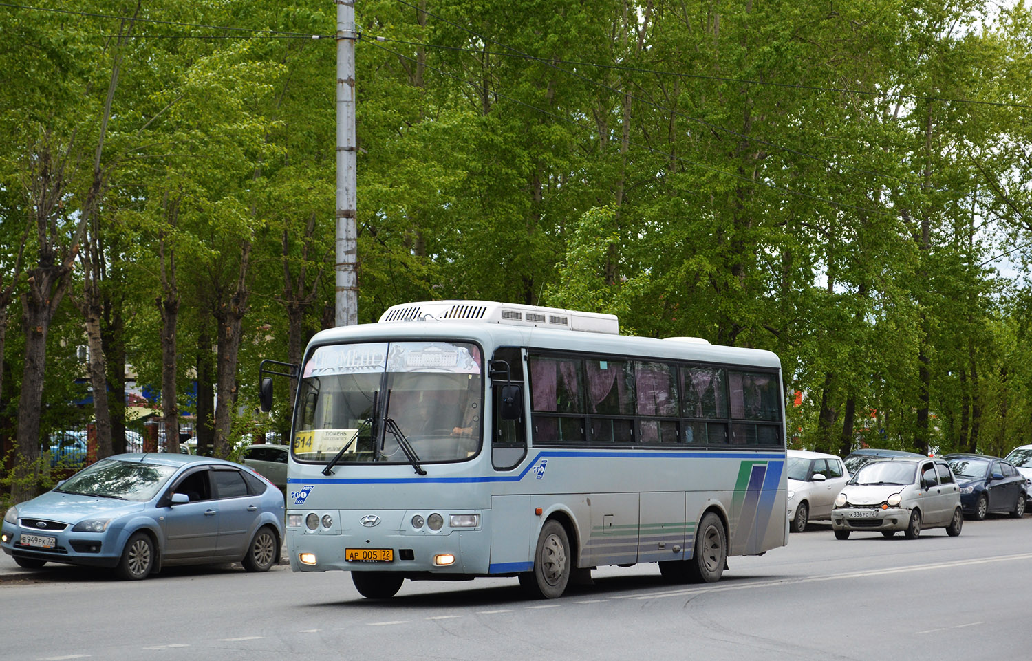 Тюменская область, Hyundai AeroTown № АР 005 72