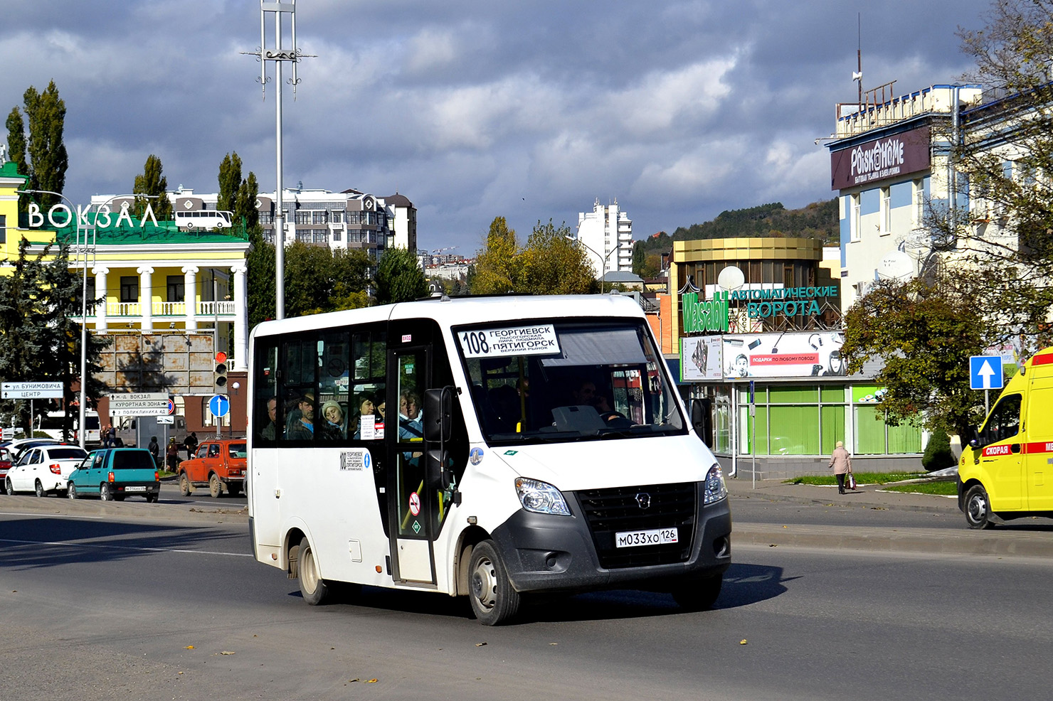 Ставропольский край, ГАЗ-A64R45 Next № М 033 ХО 126