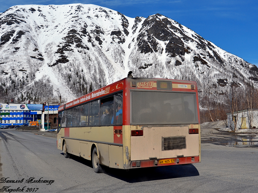 Мурманская область, Mercedes-Benz O405 № АВ 405 51