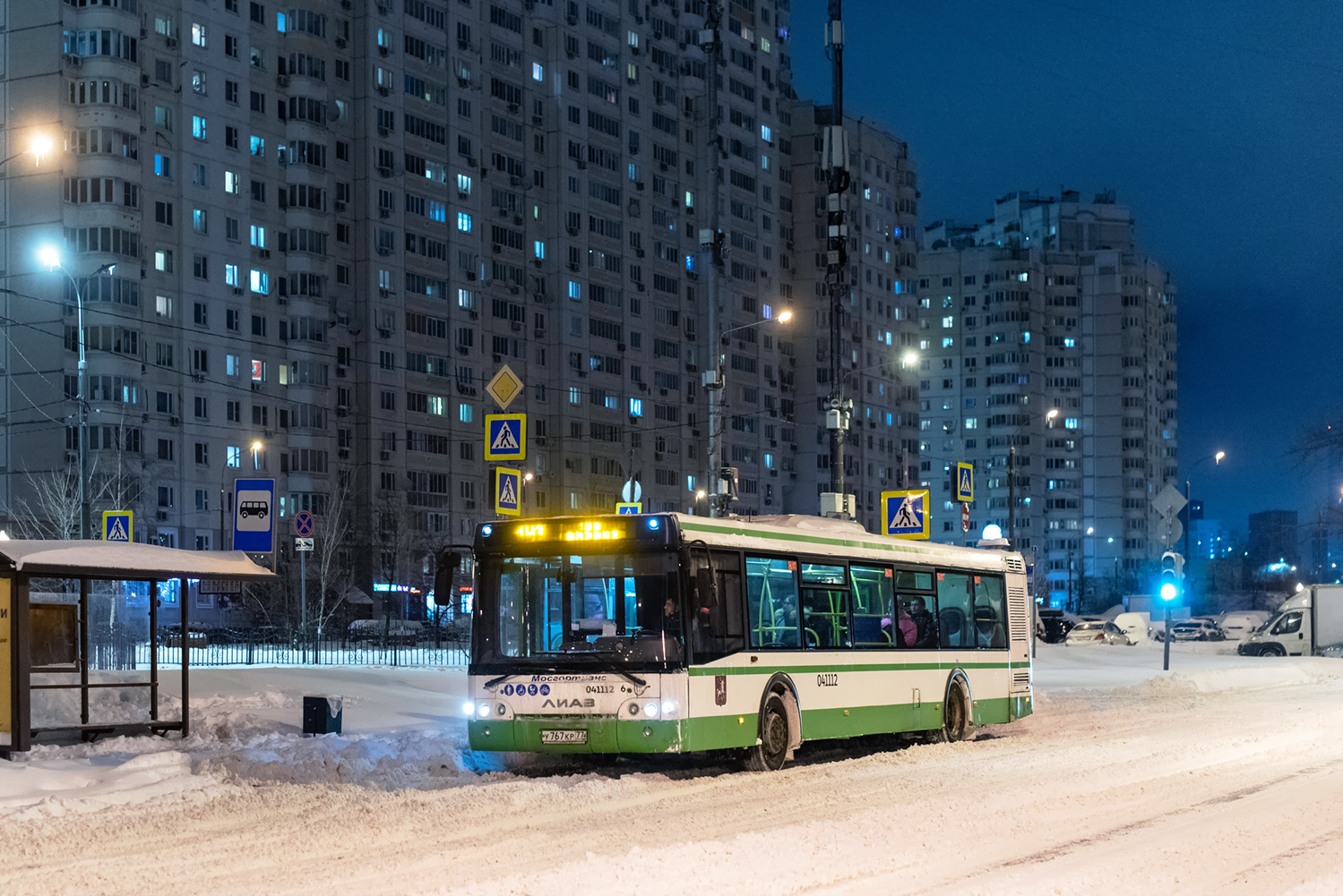 Москва, ЛиАЗ-5292.22 (2-2-2) № 041112