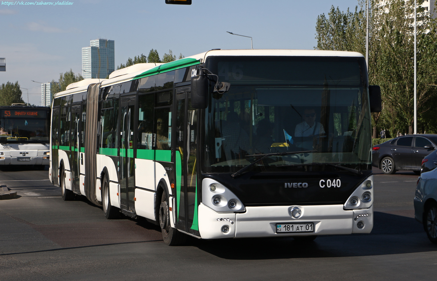 Астана, Irisbus Citelis 18M № C040