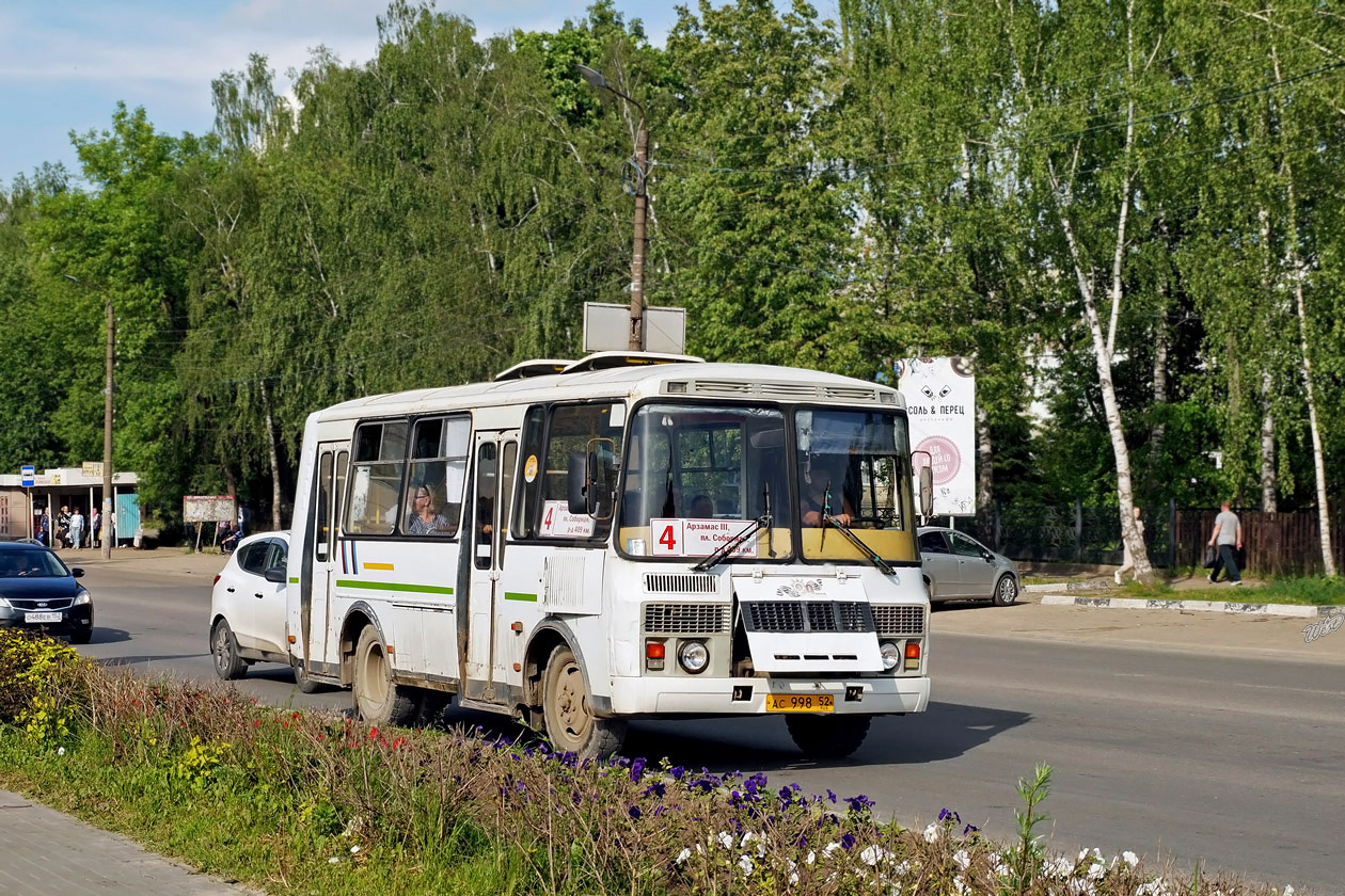 Нижегородская область, ПАЗ-32054 № АС 998 52