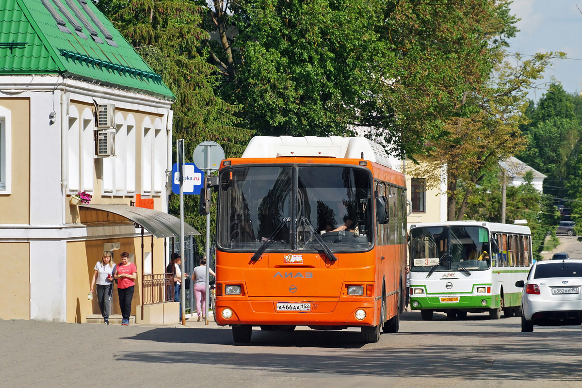 Nizhegorodskaya region, LiAZ-5256.57 # А 466 АА 152