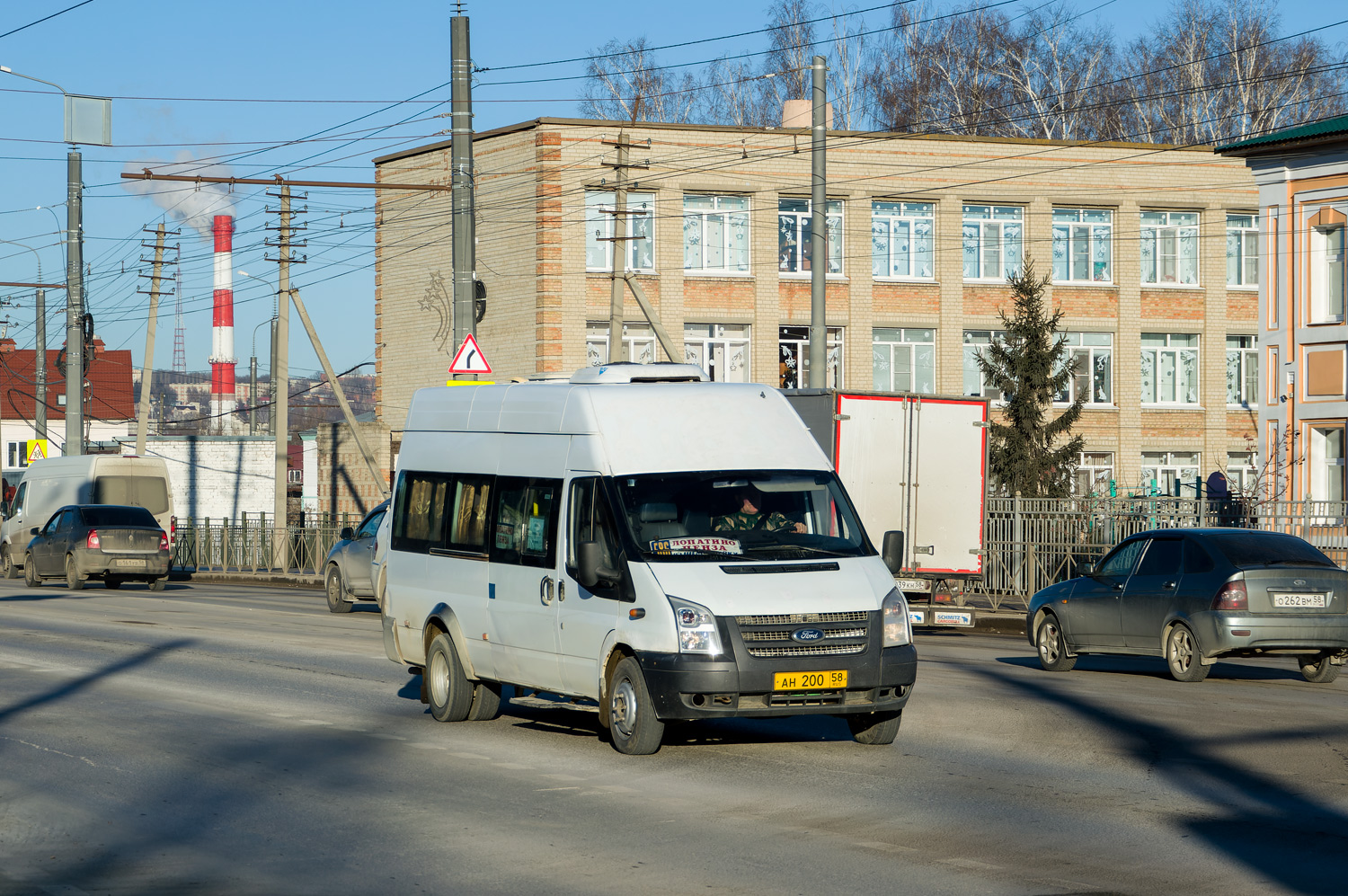 Пензенская область, Нижегородец-222702 (Ford Transit) № АН 200 58