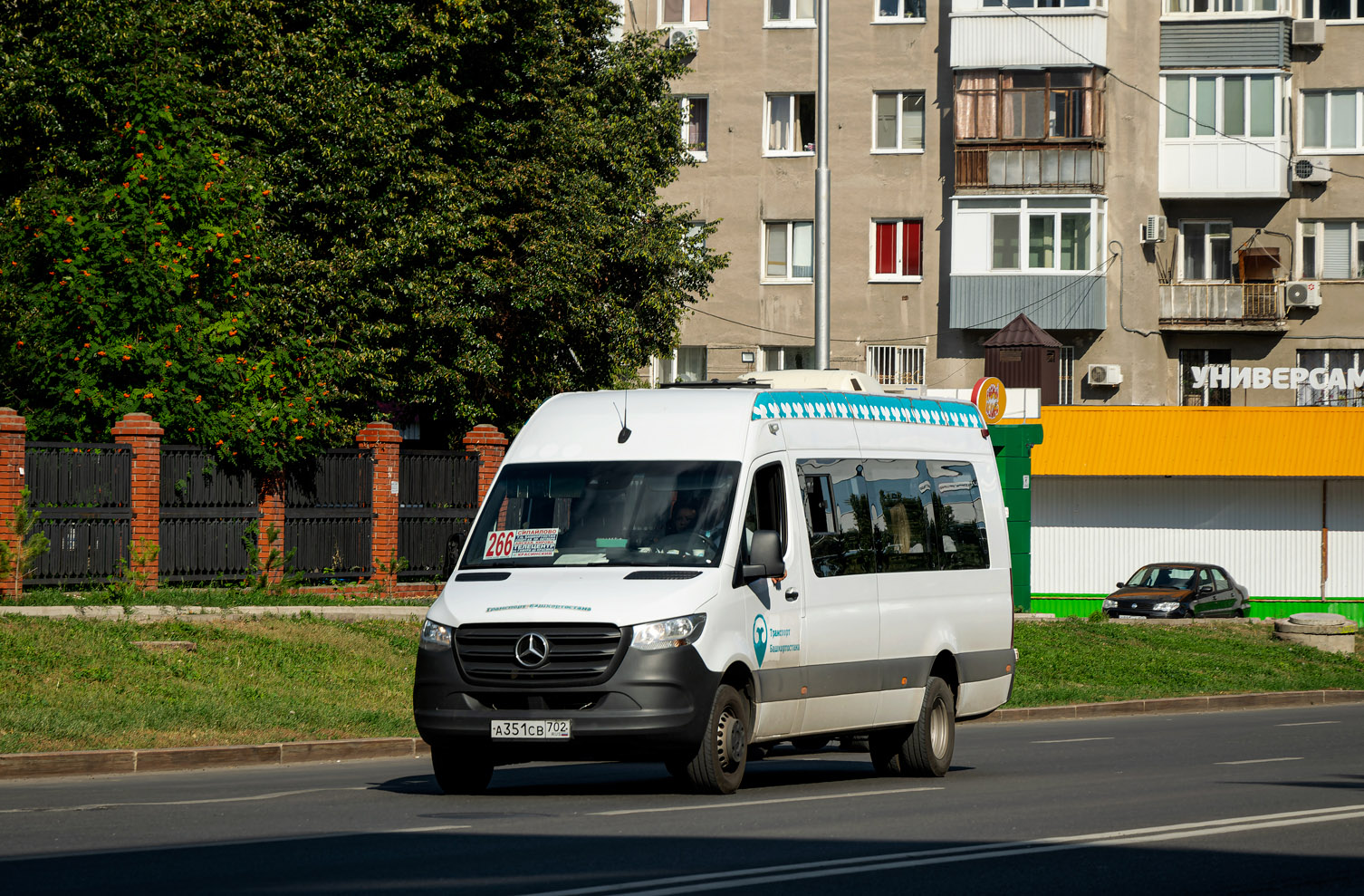 Bashkortostan, Luidor-2236XA (MB Sprinter) č. А 351 СВ 702