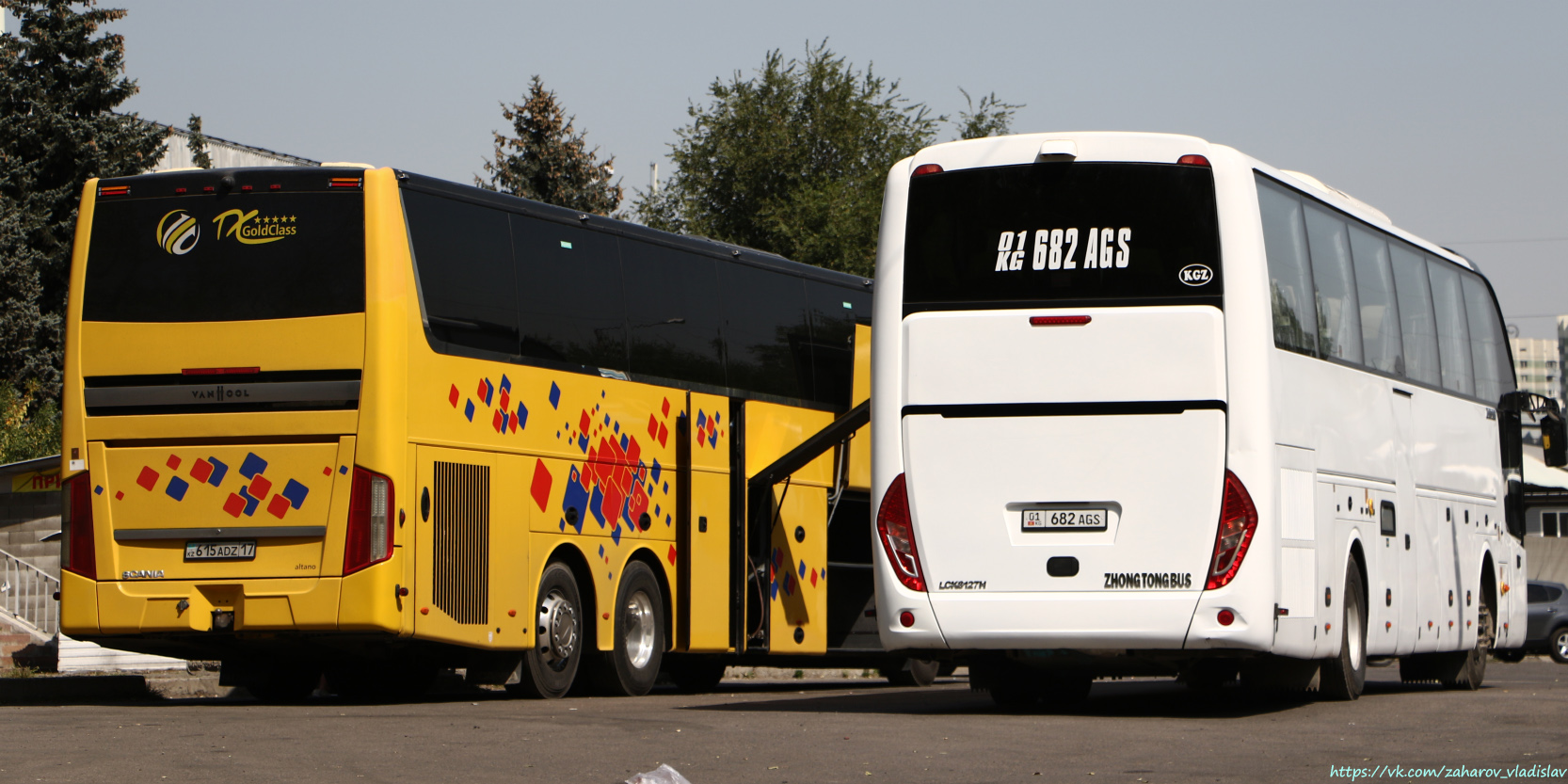 Кыргызстан, Zhong Tong LCK6127H ComPass № 01 682 AGS