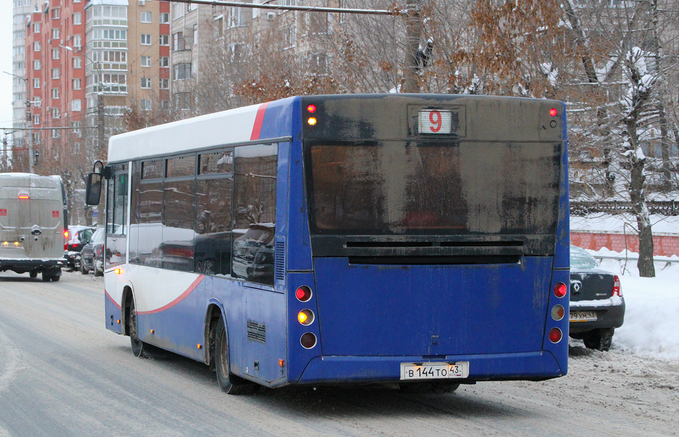 Кировская область, МАЗ-206.063 № В 144 ТО 43