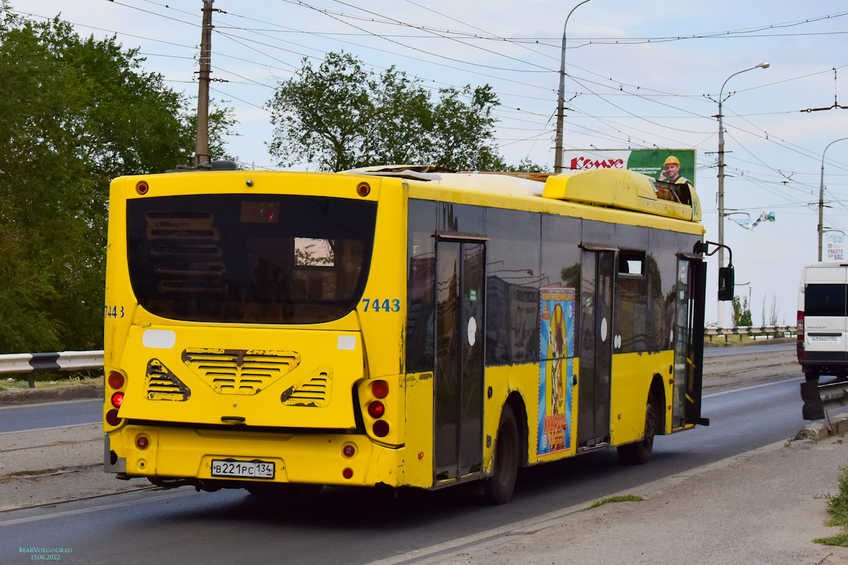 Волгоградская область, Volgabus-5270.G2 (CNG) № 7443