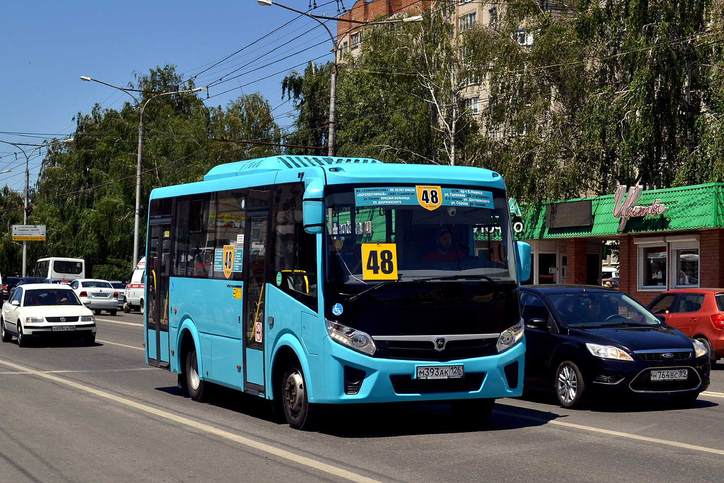 Ставропольский край, ПАЗ-320435-04 "Vector Next" № М 393 АК 126