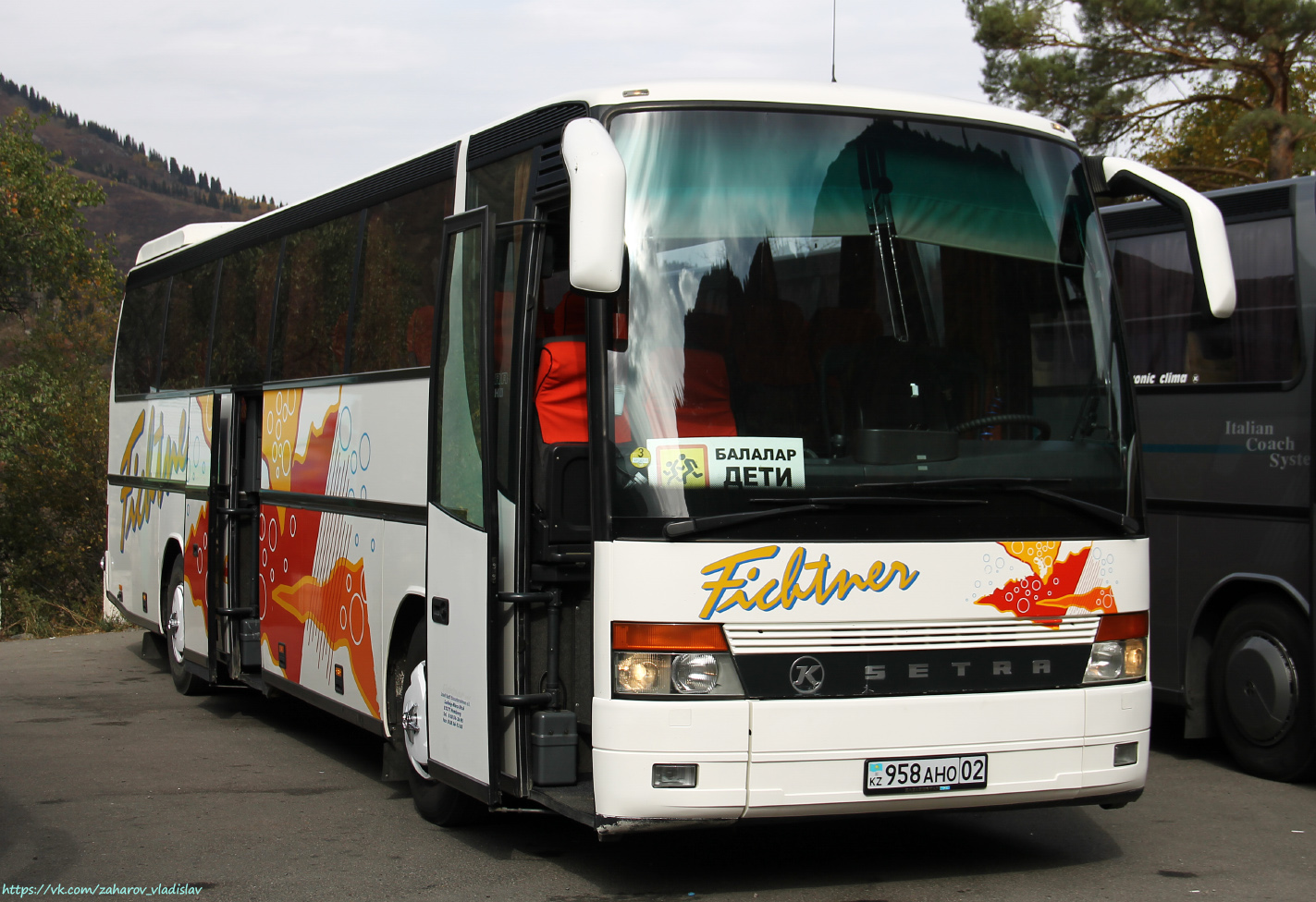 Алматы, Setra S315HD № 958 AHO 02