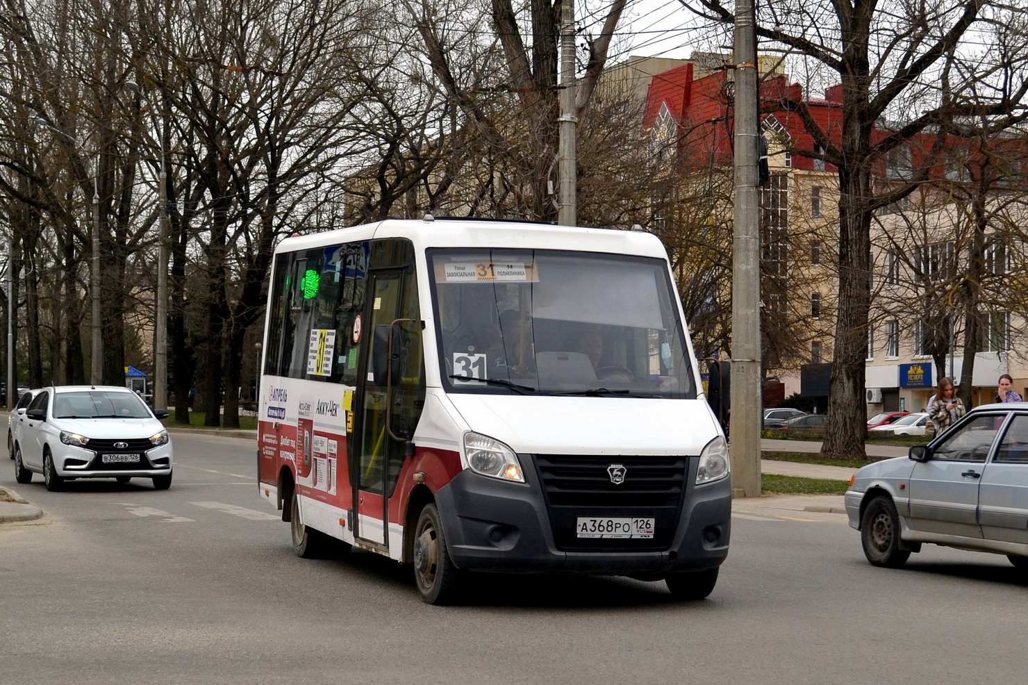 Ставропольский край, ГАЗ-A64R42 Next № А 368 РО 126